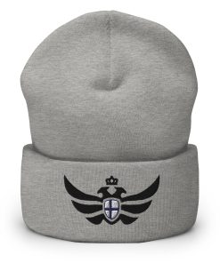 Finland Shield <br> Black Eagle Cuffed Beanie