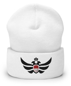Indonesia Shield Black Eagle Cuffed Beanie