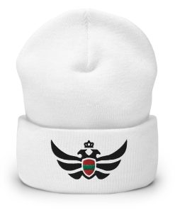 Transnistria Shield Black Eagle Cuffed Beanie