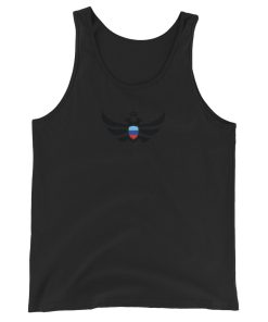 Alternative view of Luhansk Shield <br> Black Eagle Tank Top <br>Men | Women