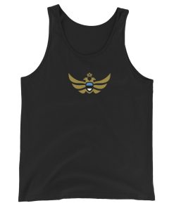 Alternative view of Estonia Shield <br> Gold Eagle Tank Top <br> Men | Women