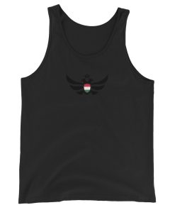 Alternative view of Hungary Shield <br> Black Eagle Tank Top <br> Men | Women