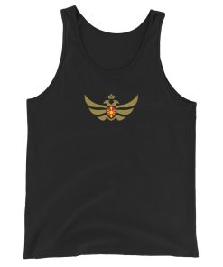 North Macedonia Shield Gold Eagle Tank Top | Men’s