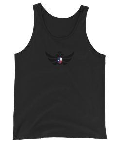 Alternative view of Texas Shield <br> Black Eagle <br> Tank Top <br> Men | Women