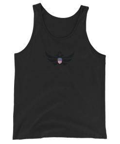 Alternative view of USA Shield <br> Black Eagle Tank Top <br> Men | Women