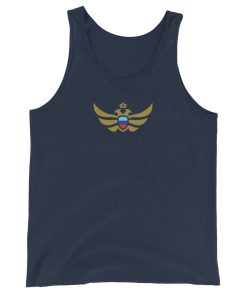Alternative view of Luhansk Shield <br> Gold Eagle Tank Top <br>Men | Women