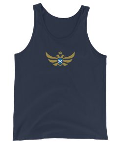 Alternative view of Scotland Shield <br> Gold Eagle Long Tank Top <br> Men | Women