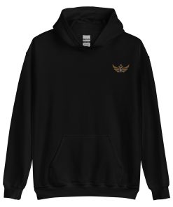 Iceland Shield Gold Eagle Hoodie | Women's