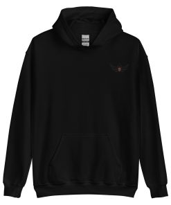 Alternative view of Transnistria Shield Black Eagle Hoodie | Men’s