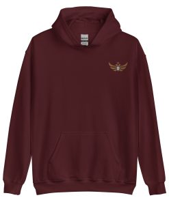 US Virgin Islands Shield Gold Eagle Hoodie | Women’s