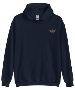Alternative view of Ukraine Shield <br> Gold Eagle Hoodie <br> Men | Women
