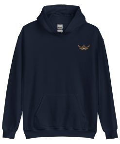 Alternative view of India Shield Gold Eagle Hoodie | Men’s