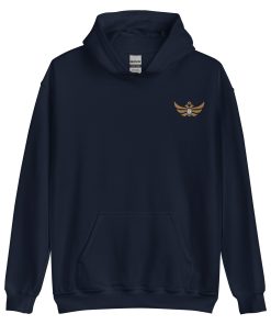 Alternative view of Argentina Shield <br> Gold Eagle Hoodie <br> Men | Women