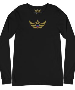 Alternative view of Donetsk Shield <br> Gold Eagle Long Sleeve Shirt <br> Men | Women