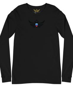 Alternative view of Luhansk Shield <br> Black Eagle Long Sleeve Shirt <br>Men | Women