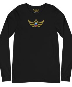 Luhansk Shield <br> Gold Eagle Long Sleeve Shirt <br>Men | Women