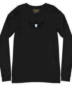 Alternative view of US Virgin Islands Shield Black Eagle Long Sleeve Shirt | Women’s