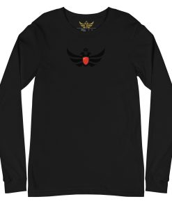 Alternative view of China Shield <br> Black Eagle Long Sleeve Shirt <br> Men | Women
