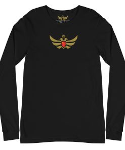 Alternative view of China Shield <br> Gold Eagle Long Sleeve Shirt <br> Men | Women