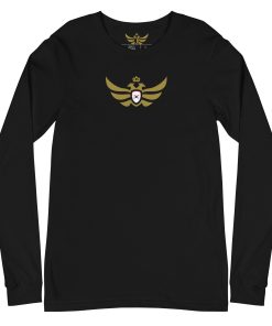 South Korea Shield <br> Gold Eagle Long Sleeve Shirt <br> Men | Women