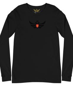 Alternative view of Vietnam Shield Black Eagle Long Sleeve Shirt | Men’s