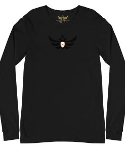Alternative view of Cyprus Shield <br> Black Eagle Long Sleeve Shirt <br> Men | Women