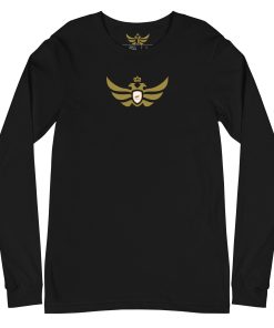 Cyprus Shield <br> Gold Eagle Long Sleeve Shirt <br> Men | Women