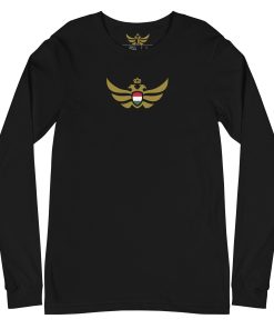 Hungary Shield <br> Gold Eagle Long Sleeve Shirt <br> Men | Women