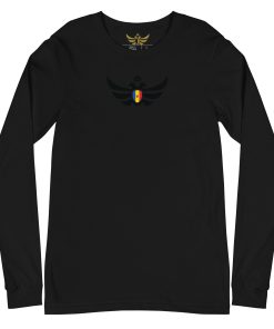 Alternative view of Moldova Shield Black Eagle Long Sleeve Shirt | Women’s
