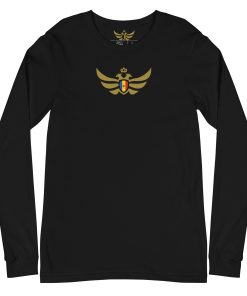 Moldova Shield Gold Eagle Long Sleeve Shirt | Men’s