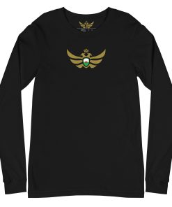 Alternative view of Wales Shield Gold Eagle Long Sleeve Shirt | Men's