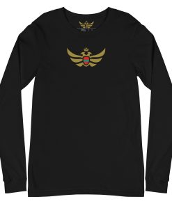 Transnistria Shield Gold Eagle Long Sleeve Shirt | Men’s