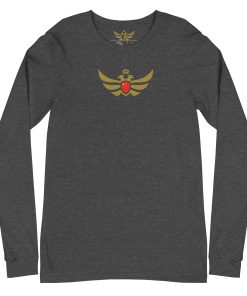 China Shield <br> Gold Eagle Long Sleeve Shirt <br> Men | Women