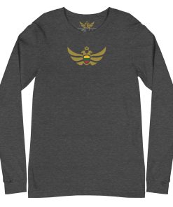 Lithuania Shield Gold Eagle Long Sleeve Shirt | Women’s