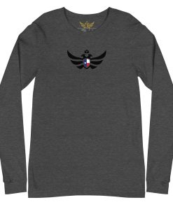 Texas Shield <br> Black Eagle Long Sleeve Shirt <br> Men | Women