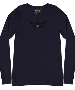 Donetsk Shield <br> Black Eagle Long Sleeve Shirt <br> Men | Women