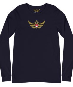 Alternative view of Singapore Shield Gold Eagle Long Sleeve Shirt | Men’s