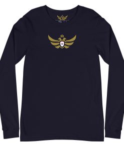Alternative view of South Korea Shield <br> Gold Eagle Long Sleeve Shirt <br> Men | Women
