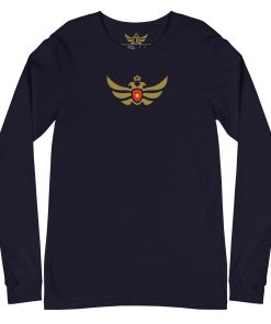 Alternative view of Vietnam Shield Gold Eagle Long Sleeve Shirt | Men’s