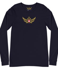 Alternative view of Austria Shield <br> Gold Eagle Long Sleeve Shirt <br> Men | Women