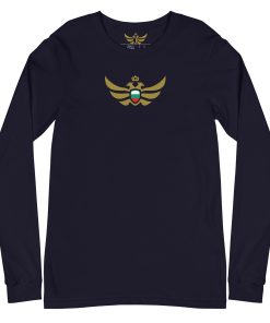 Alternative view of Bulgaria Shield <br> Gold Eagle Long Sleeve Shirt <br> Men | Women