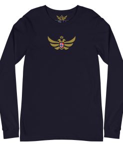 Alternative view of Norway Shield <br> Gold Eagle Long Sleeve Shirt <br> Men | Women
