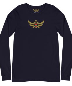 Alternative view of Transnistria Shield Gold Eagle Long Sleeve Shirt | Men’s