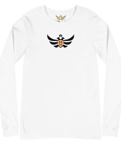North Macedonia Shield Black Eagle Long Sleeve Shirt | Women’s