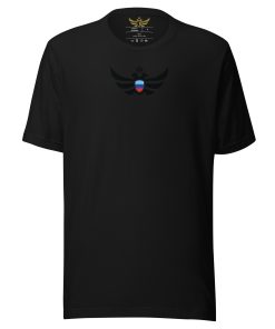 Alternative view of Luhansk Shield <br> Black Eagle T-Shirt <br>Men | Women