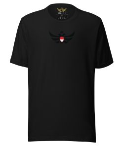 Alternative view of Indonesia Shield Black Eagle T-shirt | Women’s
