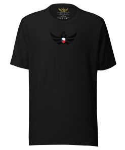 Alternative view of Czech Republic Shield <br> Black Eagle T-shirt <br> Men | Women