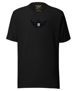 Alternative view of Finland Shield <br> Black Eagle T-shirt <br> Men | Women
