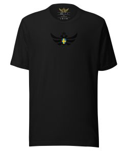 Alternative view of Sweden Shield <br> Black Eagle T- Shirt <br> Men | Women