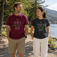 “I’m Not A Military Expert” Meme T-shirt